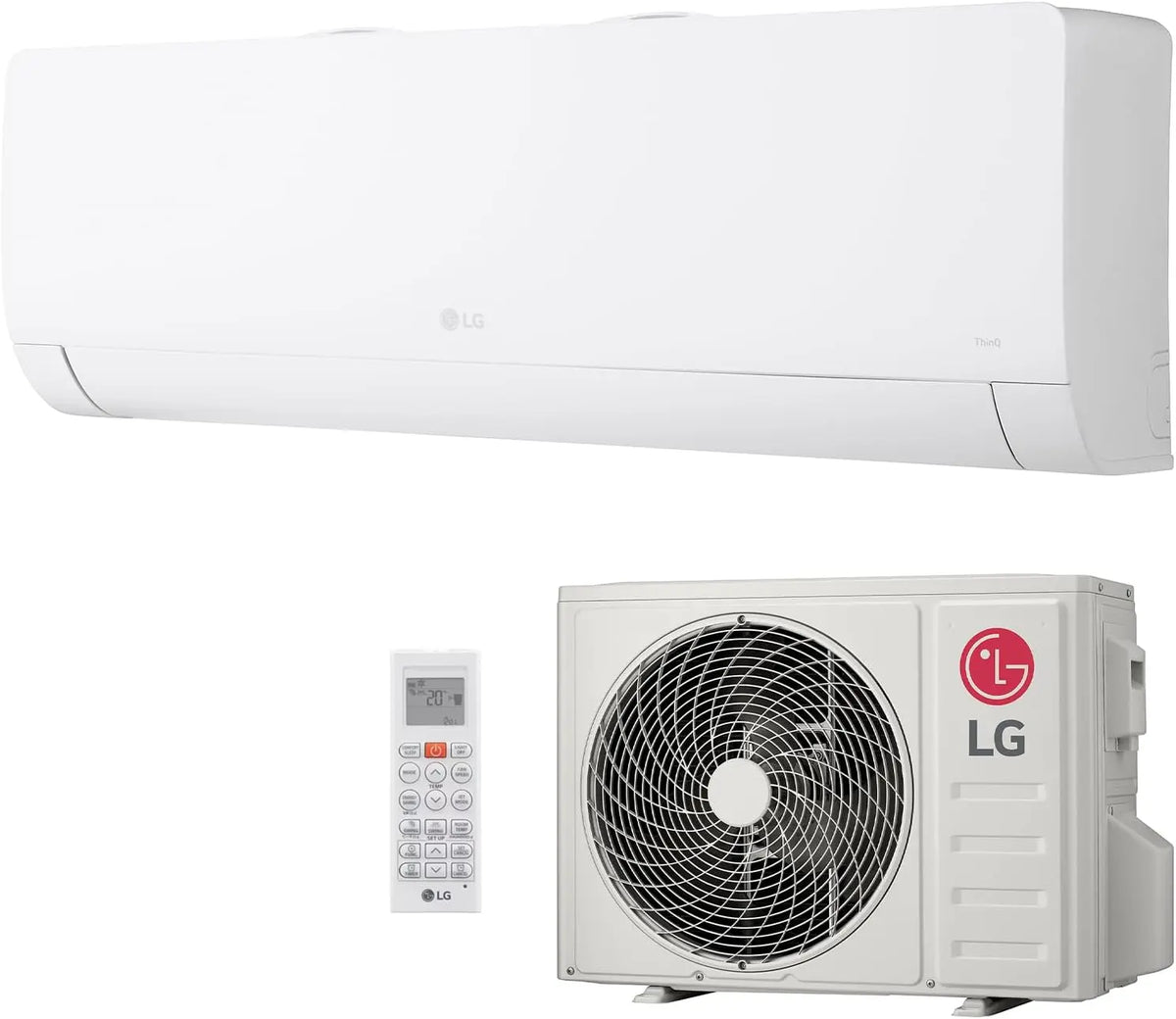 Climatizzatore split LG - colore Bianco - con Wi-Fi - 12000 Btu