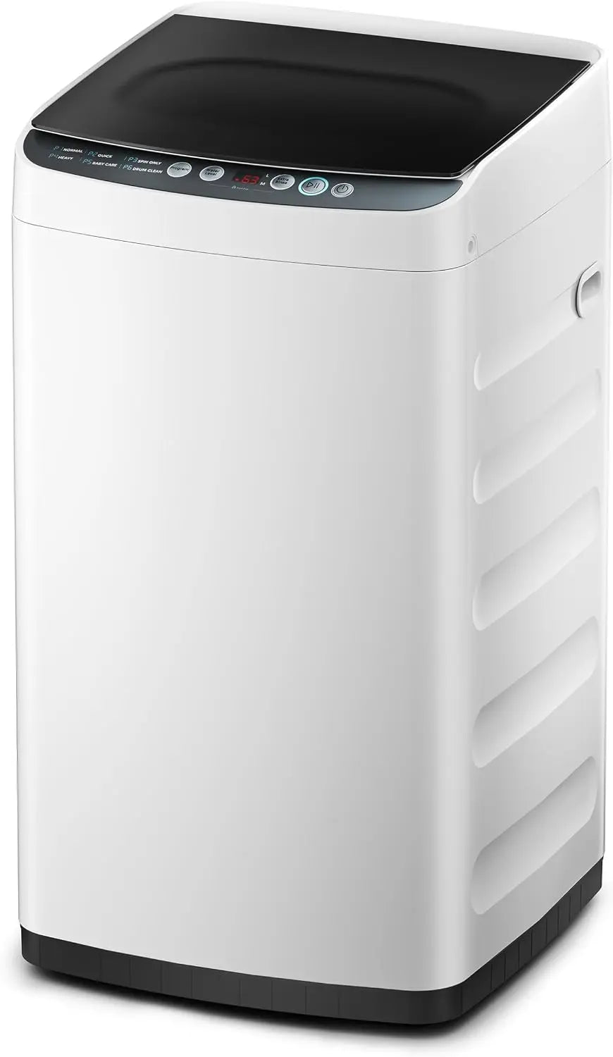 Lavatrice Midea MLTW09M1BWW - colore Bianco/Argento - a LED, portatile