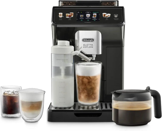 Macchina da caffè De'Longhi - colore Grigio - con display digitale, automatico