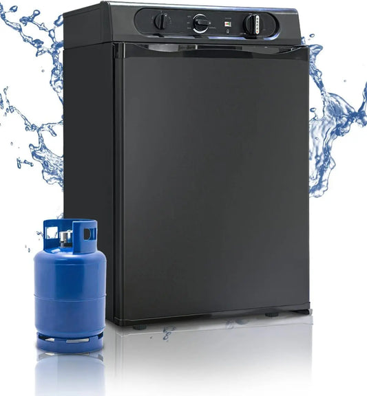 Frigorifero SMETA - colore Nero - silenzioso - 12V, 220V, 60L