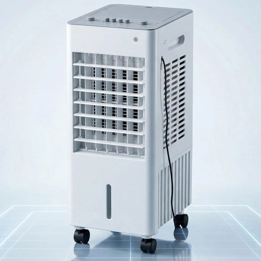 Climatizzatore portatile - con timer, portatile, silenzioso - 60W