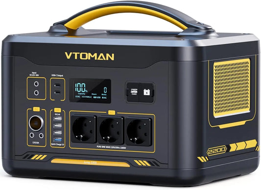 Stazione di alimentazione portatile VTOMAN - portatile - 2200W, 1548Wh