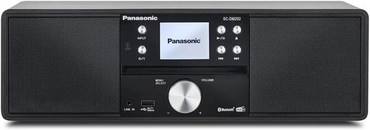 Prodotto per casa e tempo libero Panasonic SC-DM202EG-K - colore Nero - con Bluetooth, con telecomando, con display digitale - 24W