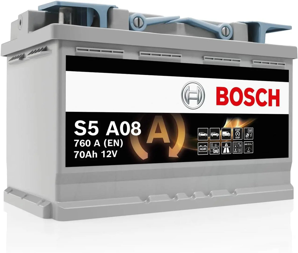 Batteria ricaricabile Bosch S5 A08 - 12 V