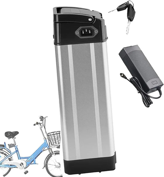 Bicicletta elettrica - pieghevole - 36V, 10Ah, 15Ah
