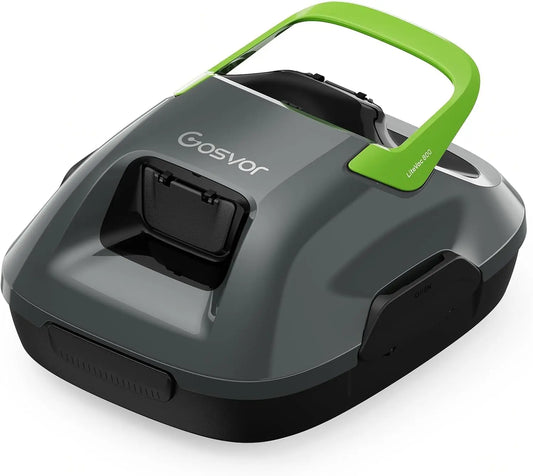 Robot aspirapolvere Gosvor - colore Grigio/Verde - senza fili