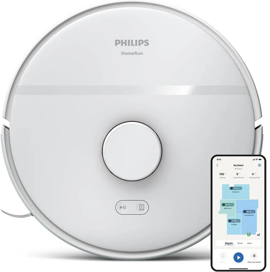 Robot aspirapolvere PHILIPS - colore Bianco - con controllo intelligente