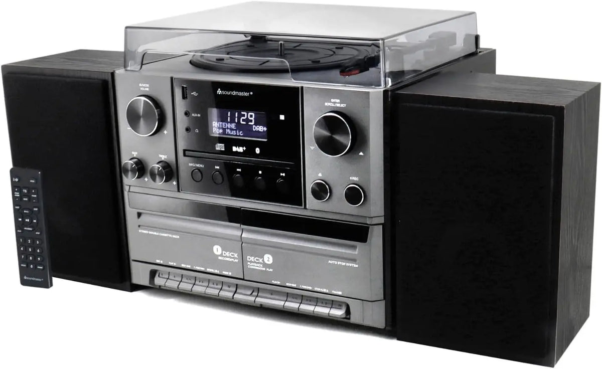 Letto Soundmaster MCD5600 - colore Nero - con Bluetooth