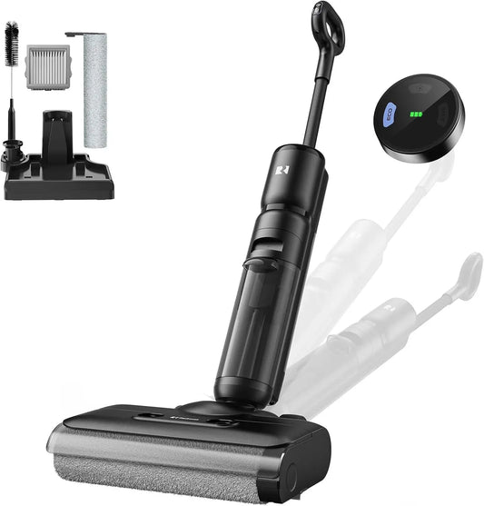 Aspirapolvere Redkey - colore Nero - a LED, senza fili