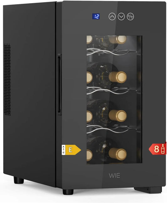Cantinetta refrigerata WIE - con display digitale, a LED, regolabile