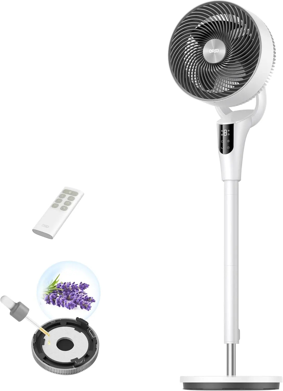 Ventilatore DREO - con timer, silenzioso - 106cm, 20dB