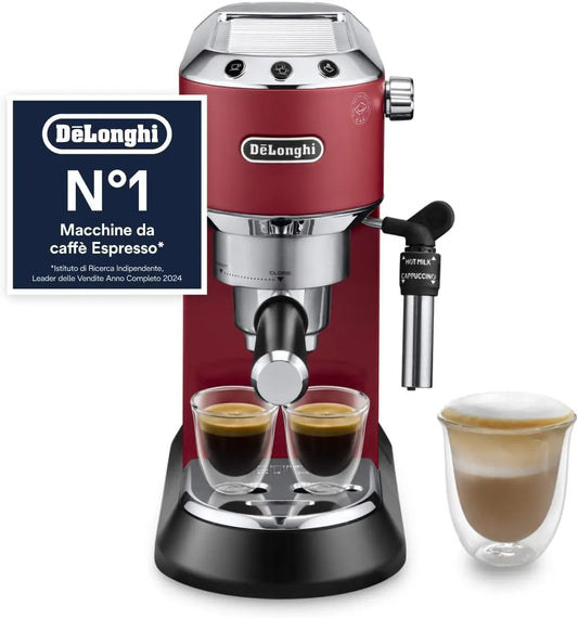 Macchina da caffè De'Longhi - colore Rosso - automatico - 1L