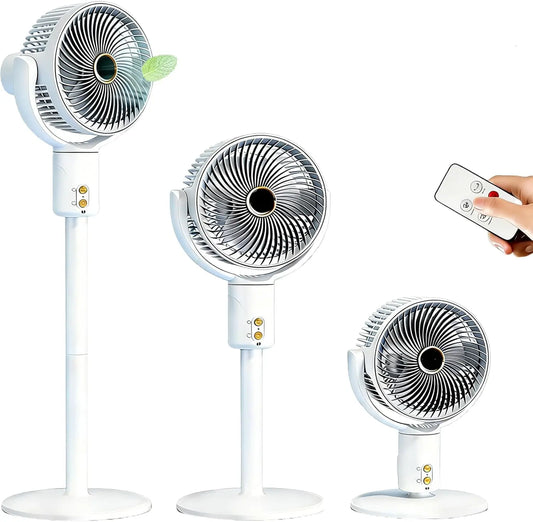 Ventilatore - con telecomando, silenzioso, regolabile