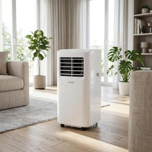 Climatizzatore portatile - colore Bianco - con Wi-Fi, con telecomando, con timer - 12000 BTU, 5000 BTU