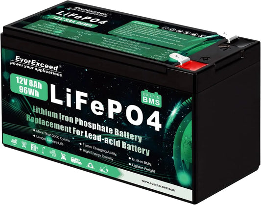 Batteria ricaricabile - 12V, 8 Ah