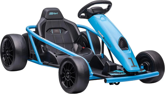 Gioco per bambini HOMCOM - colore Nero/Blu - 24V, 13km/h