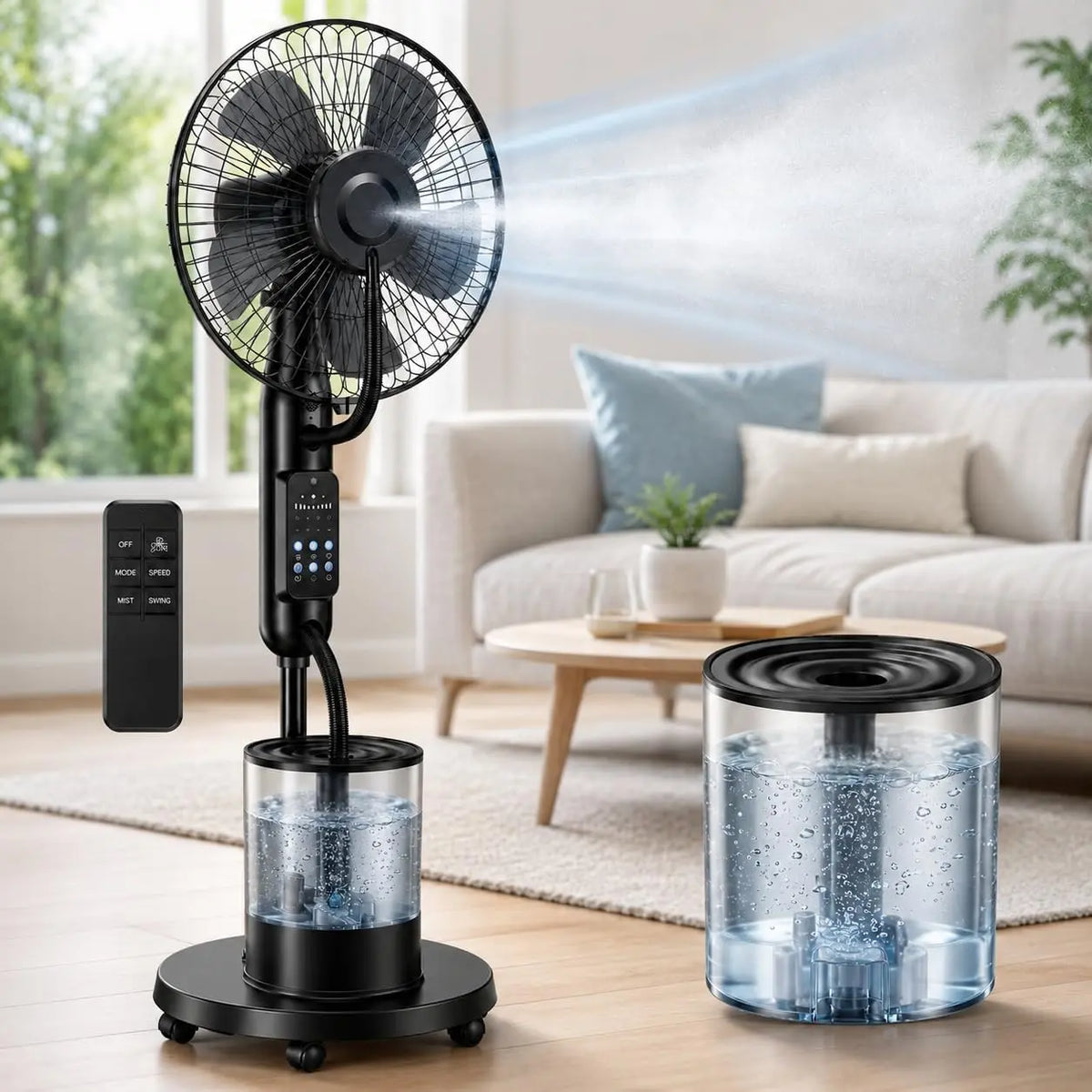 Ventilatore - con telecomando - 4L
