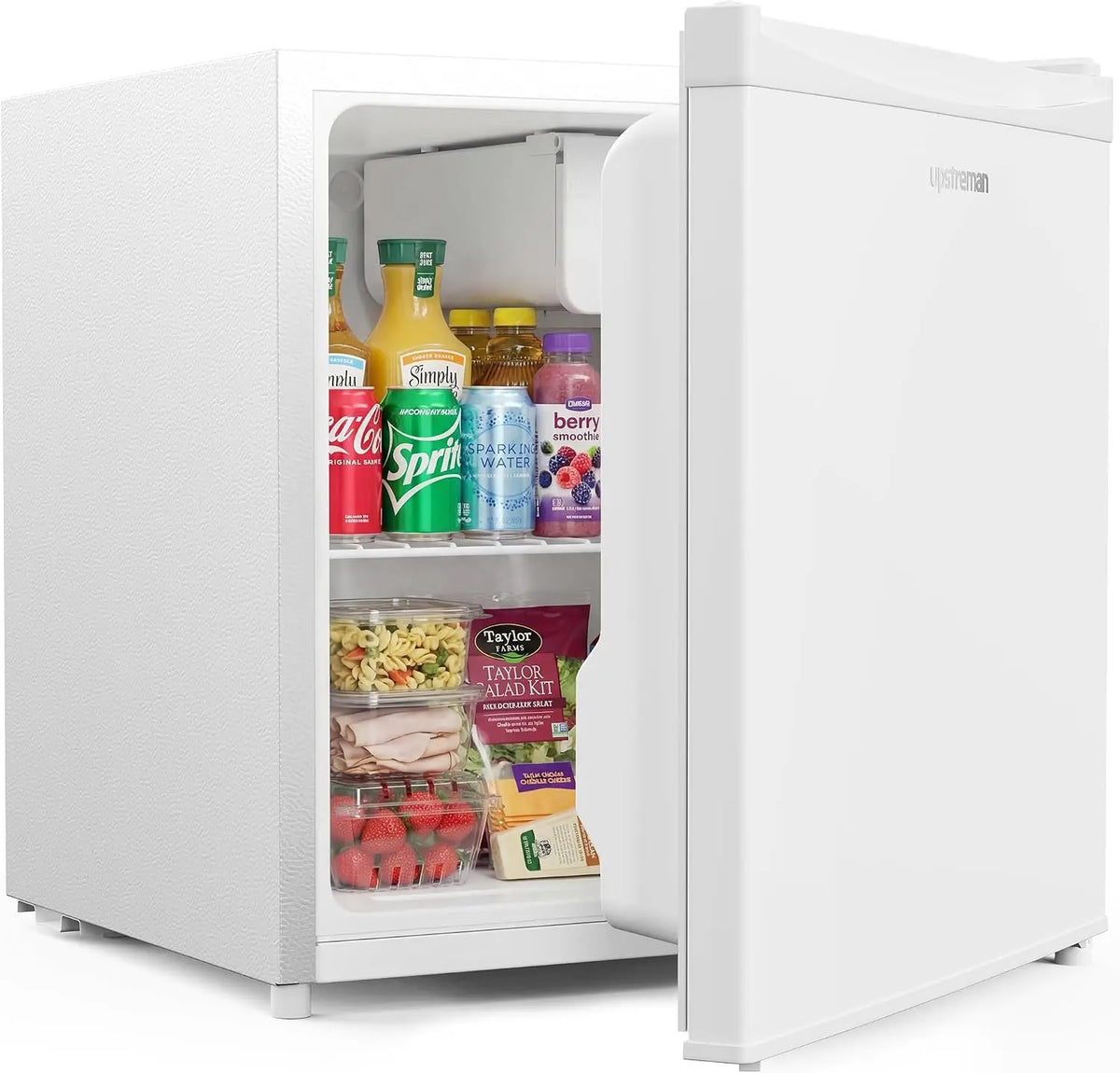 Frigorifero Upstreman - colore Bianco - silenzioso, regolabile - 46L