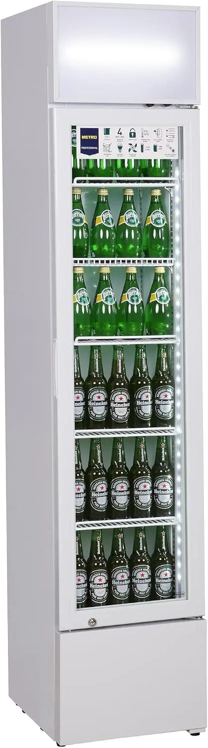 Frigorifero METRO - colore Bianco - a LED, regolabile - 200 W, 133L