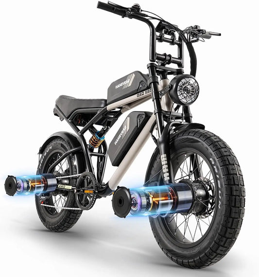 Bicicletta elettrica Bici - 18Ah, 48V, 20 Pollici