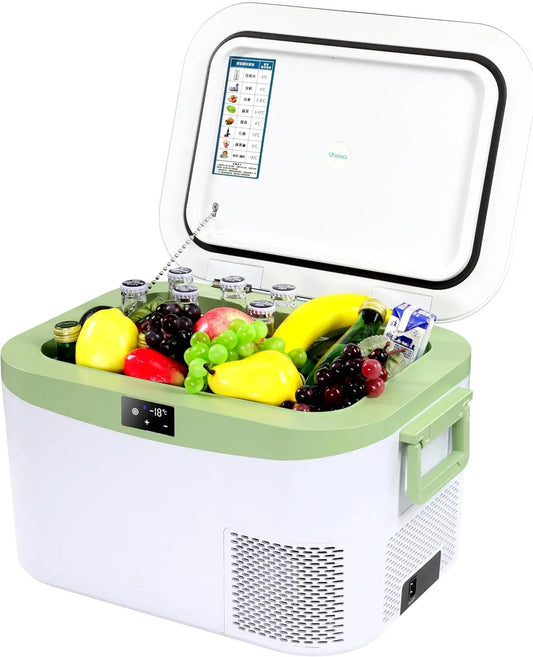 Frigorifero Bingi - portatile, silenzioso - 12V, 24V, 12,8L