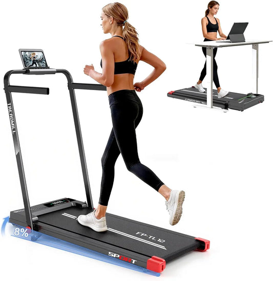 Tapis roulant Tapis - con telecomando, con display digitale, a LED - 14 km/h