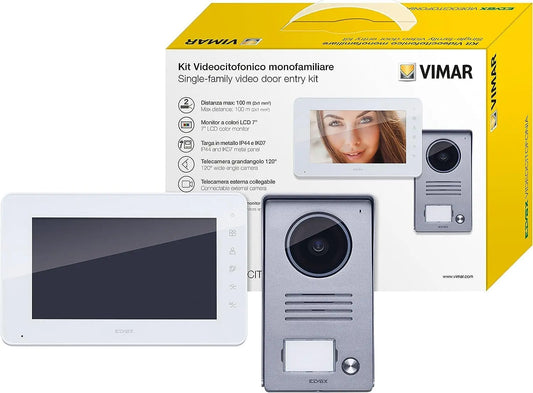 Monitor Vimar K40910 - colore Bianco/Grigio