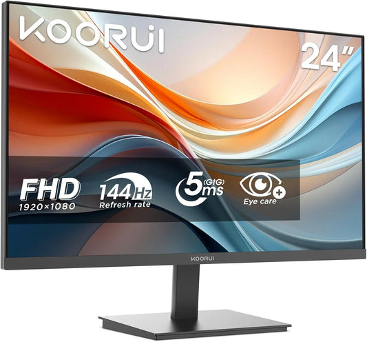 Monitor KOORUI - con display digitale - 24 Pollici