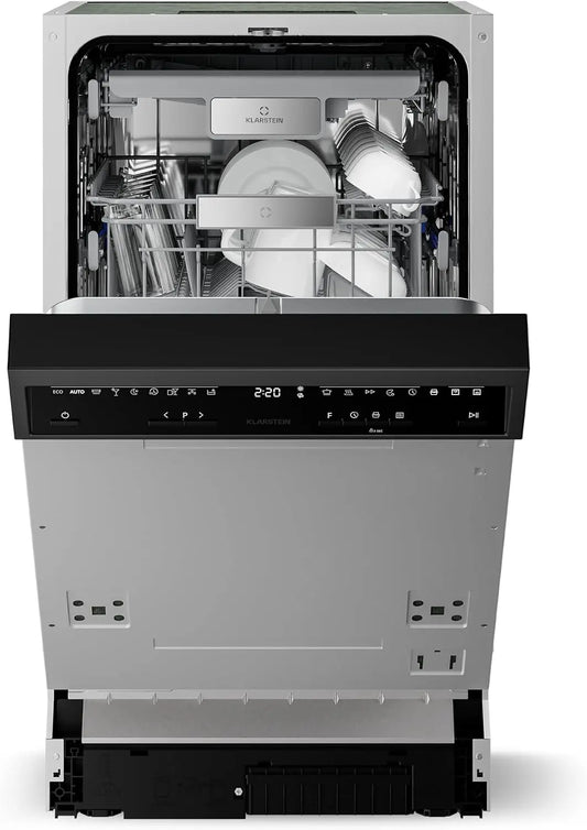 Lavastoviglie Klarstein - con display digitale, silenzioso - 45cm, 42 dB