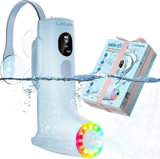 Batteria ricaricabile Spa - colore Blu - a LED, senza fili
