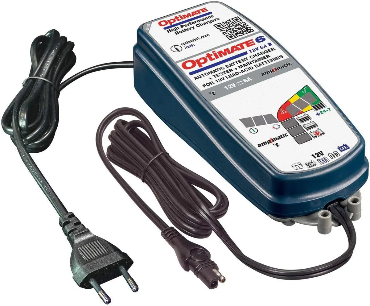 Caricabatterie OptiMate 6 - automatico, con controllo intelligente - 12V