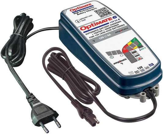 Caricabatterie OptiMate 6 - automatico, con controllo intelligente - 12V