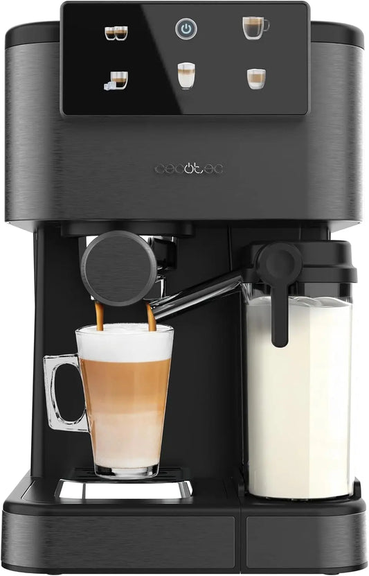 Macchina da caffè Cecotec - con display digitale, automatico - 1350W, 1.5L, 20Bar