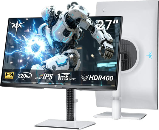 Monitor KTC - colore Bianco - 27 Pollici, 100 mm