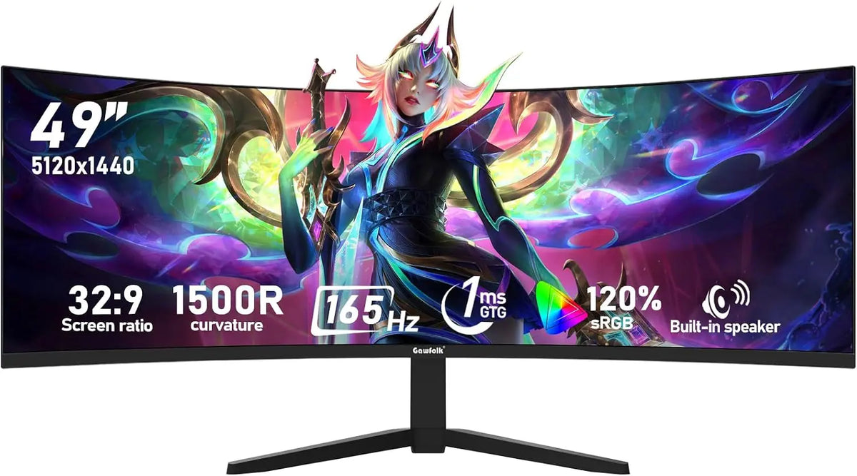 Monitor Gawfolk - 49 pollici