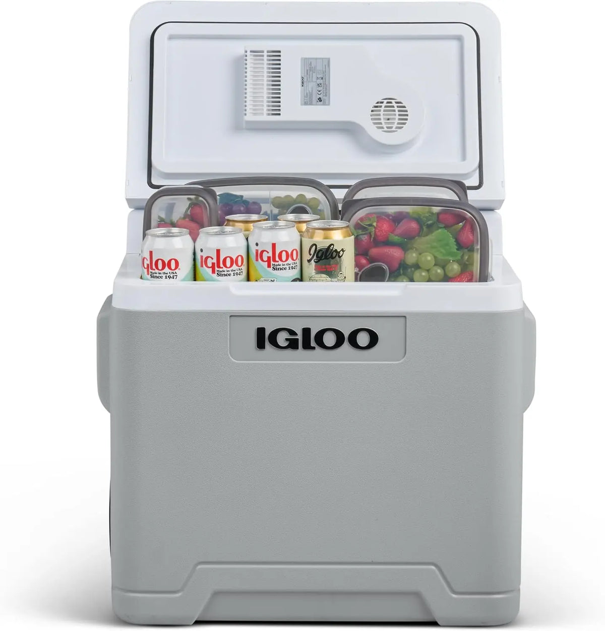Frigorifero IGLOO IE42 AC/DC - colore Grigio - 12 V, 230 V, 42 litri