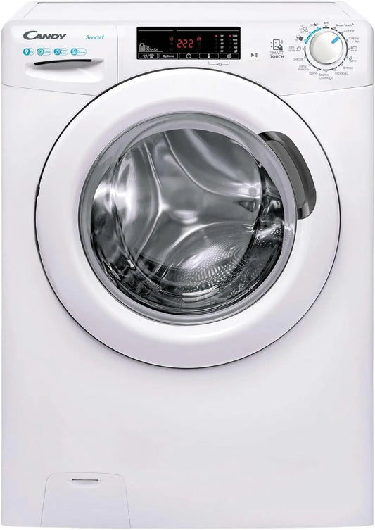 Lavatrice Candy - colore Bianco - con controllo intelligente - 9 Kg