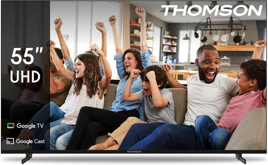 Televisore Thomson 55 - con Wi-Fi, con Bluetooth, con controllo intelligente - 55 Pollici, 139cm