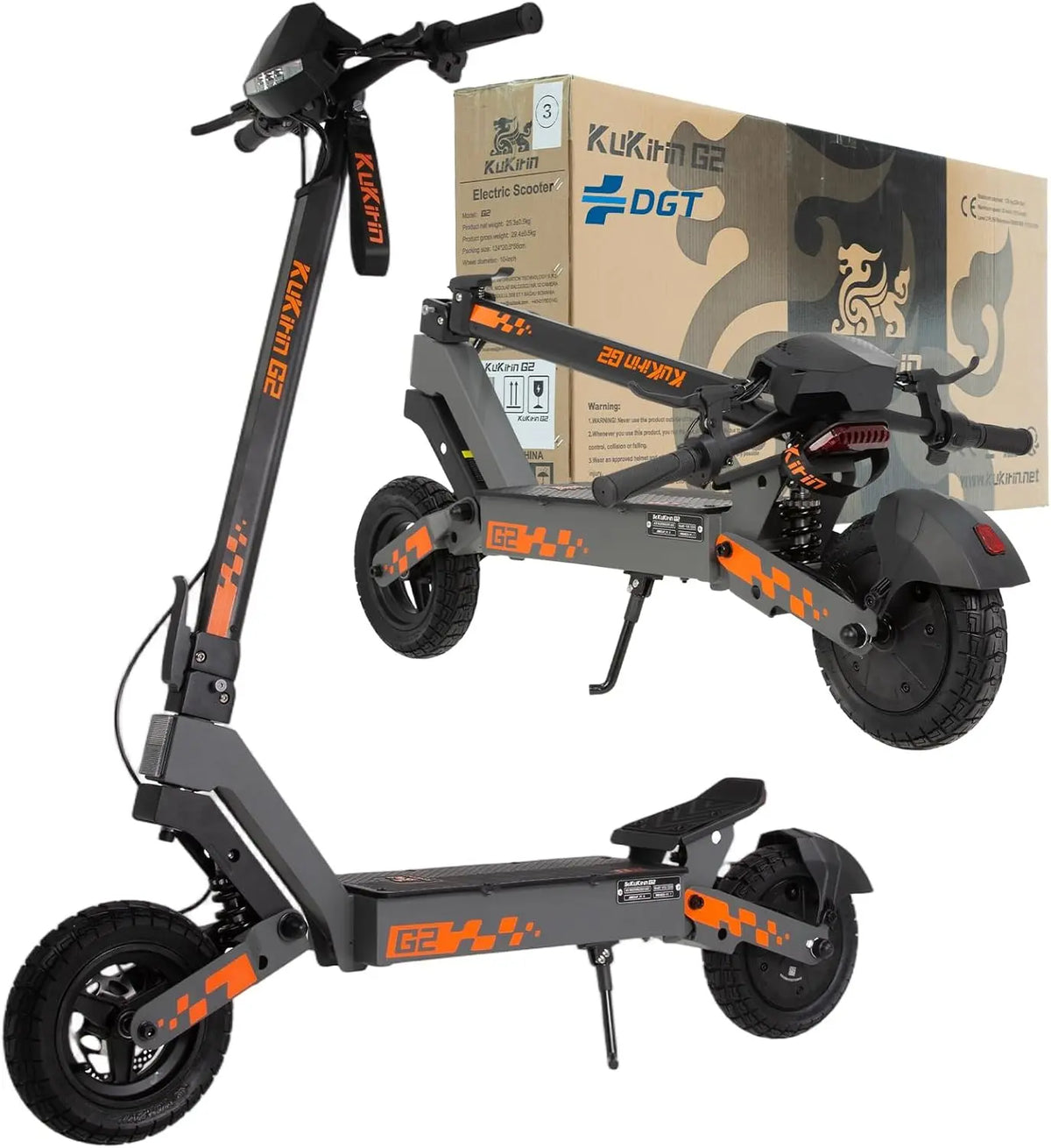 Monopattino elettrico Monopattino - pieghevole - 48V, 15,6Ah, 10 Pollici