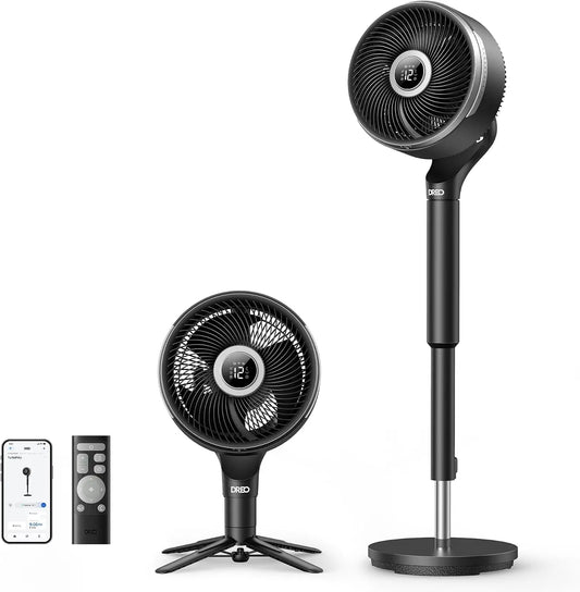 Ventilatore DREO - con telecomando, con timer, silenzioso - 20 dB
