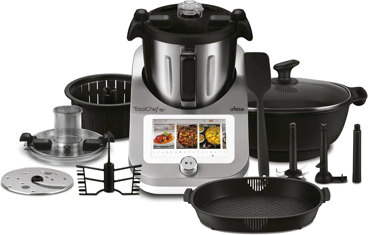 Robot da cucina Ufesa - con Wi-Fi, con display digitale, multifunzione - 4.5 L, 7 pollici