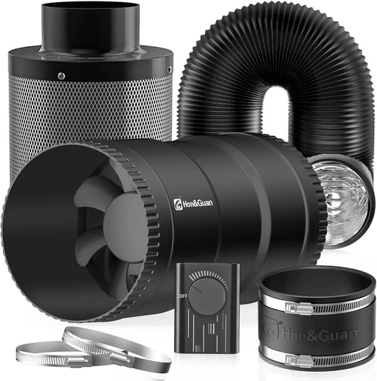 Ventilatore Hon&Guan 100 - regolabile - 100 mm, 60 cm, 80 cm