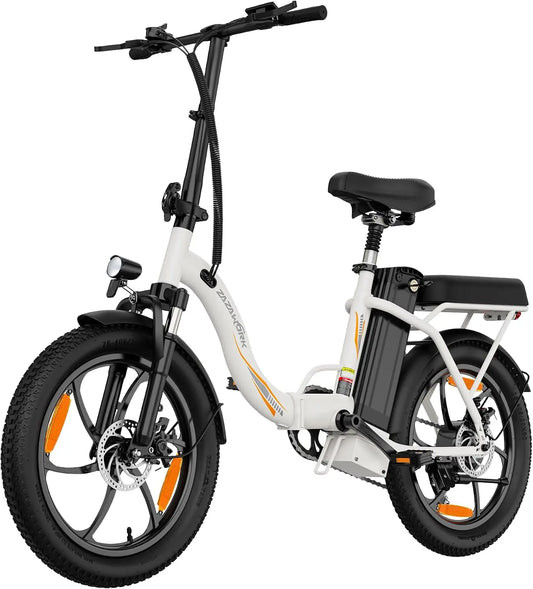 Bicicletta elettrica - pieghevole - 250W, 48V, 16Ah