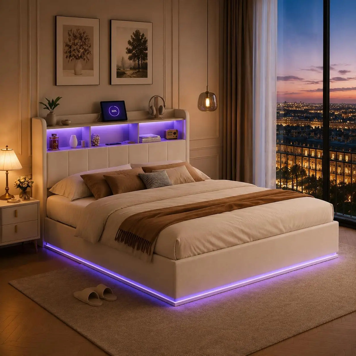 Letto LIVLUX - a LED
