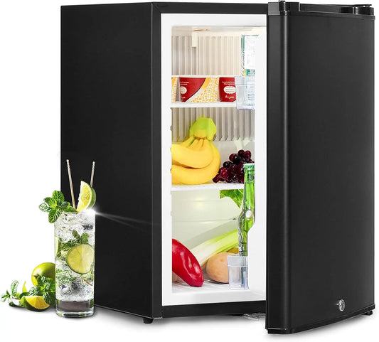 Frigorifero Smad - colore Nero - portatile, silenzioso - 12V, 220V, 51L