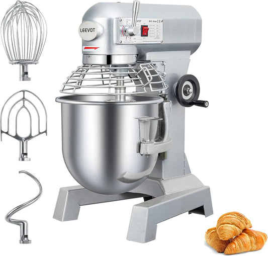 Robot da cucina LEEVOT - colore Argento - regolabile - 600 W, 15L