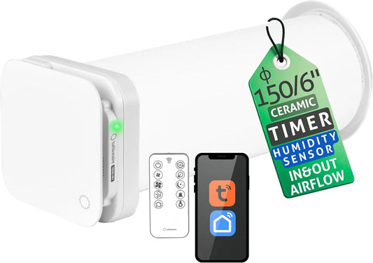 Prodotto per casa e tempo libero Turbionaire - con Wi-Fi, con telecomando, con timer - 160 mm