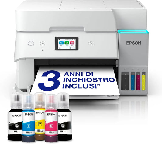 Stampante multifunzione Epson - con Wi-Fi, con display digitale - 6.1 cm