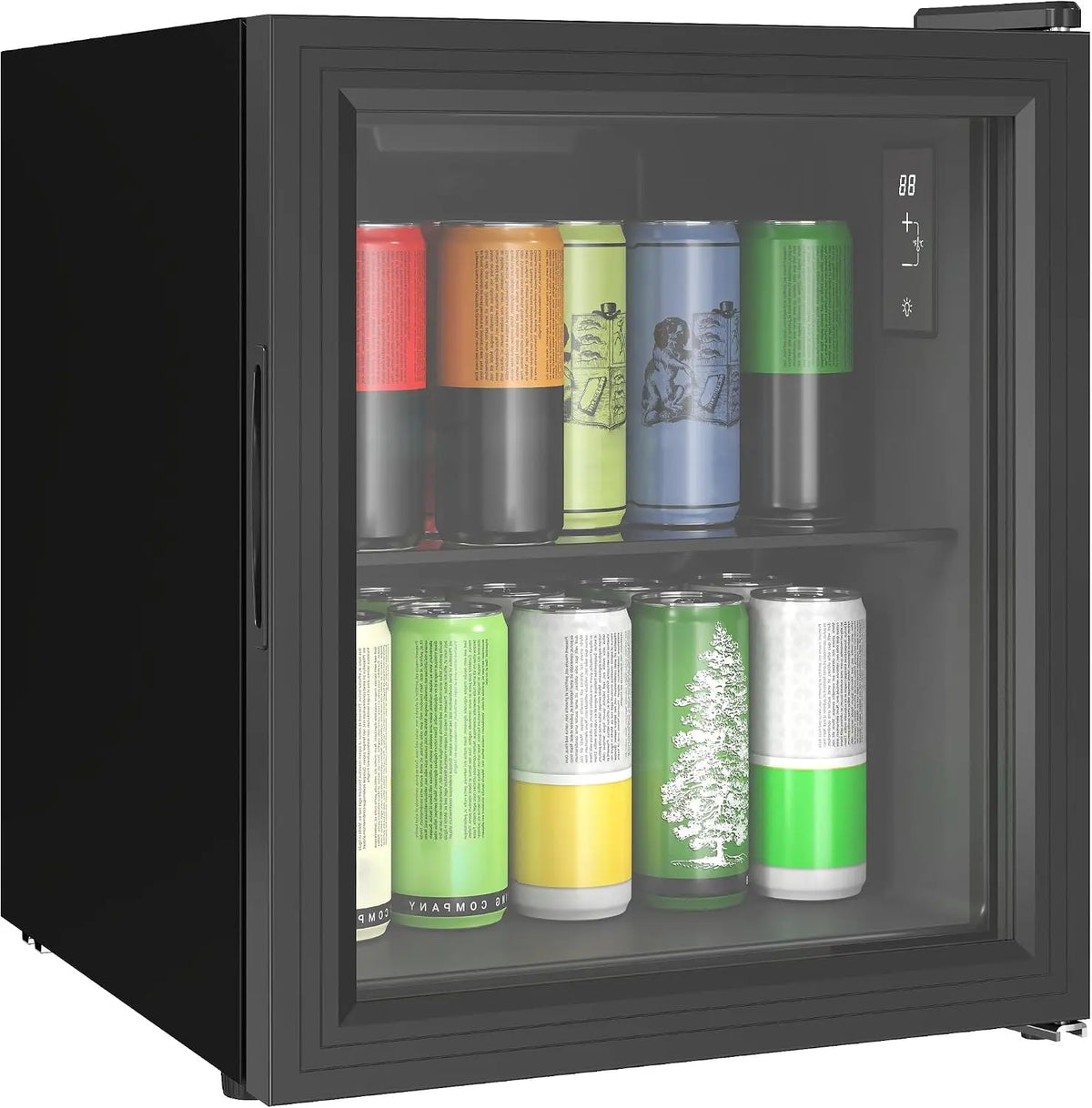 Cantinetta refrigerata HOMCOM - colore Nero - 46L