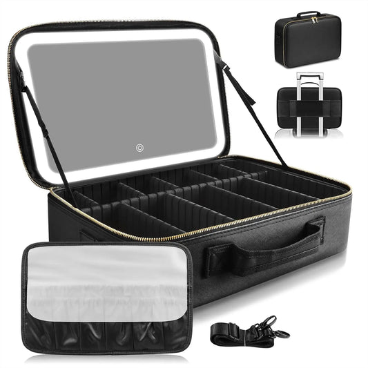 Specchio - colore Nero - a LED